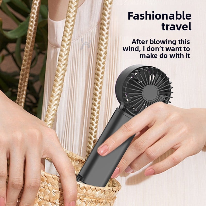 🌬️ Ventilateur Refroidissant Portable Apricot White TM – La Fraîcheur GLACIALE dans votre Main ! 🌬️