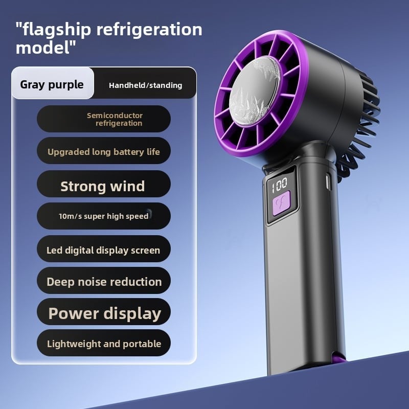 🌬️ Ventilateur Refroidissant Portable Apricot White TM – La Fraîcheur GLACIALE dans votre Main ! 🌬️