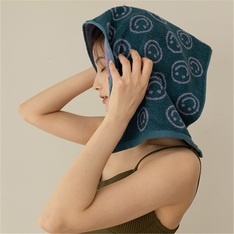 Serviette Douce Smiley – Confort & Bonne Humeur au Quotidien
